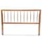 Baxton Studio Valin Modern and Contemporary Ash Walnut Finished Wood Full Size Headboard 179-11109-Zoro - alternate 5